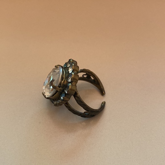 Sorelli Pear Adjustable Ring - Picture 6 of 7